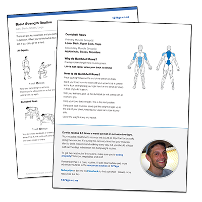 Basic Strength Routine PDF
