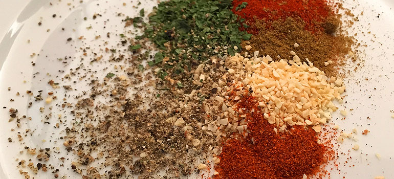 Healthy Fish Taco Recipe - Spice Mix
