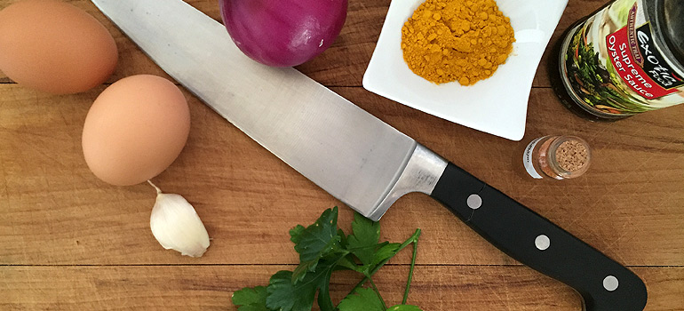 Ingredients for Spicy Tuna Cakes