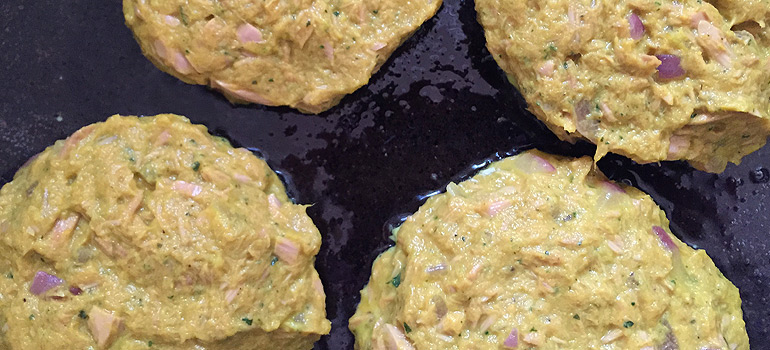 Ingredients for Spicy Tuna Cakes