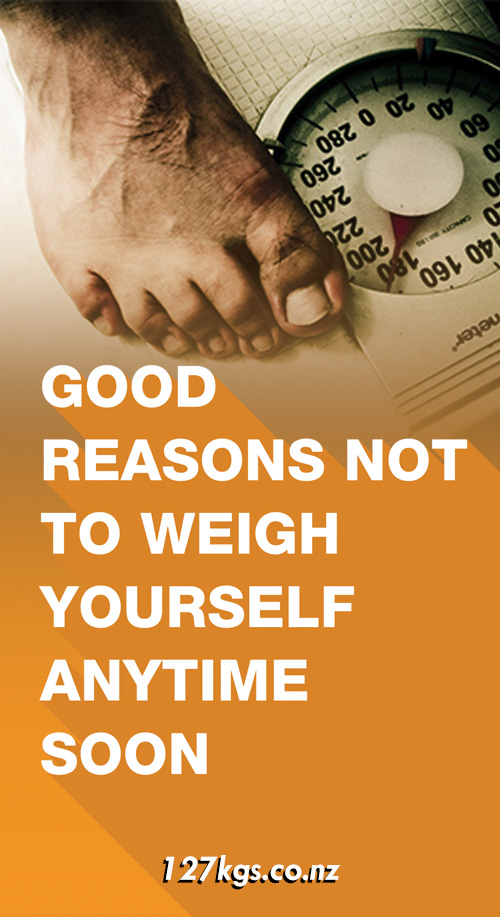 Good Reasons Not to Weigh Yourself Anytime Soon